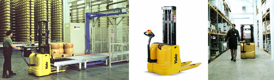 Сопровождаемый штабелёр Yale
